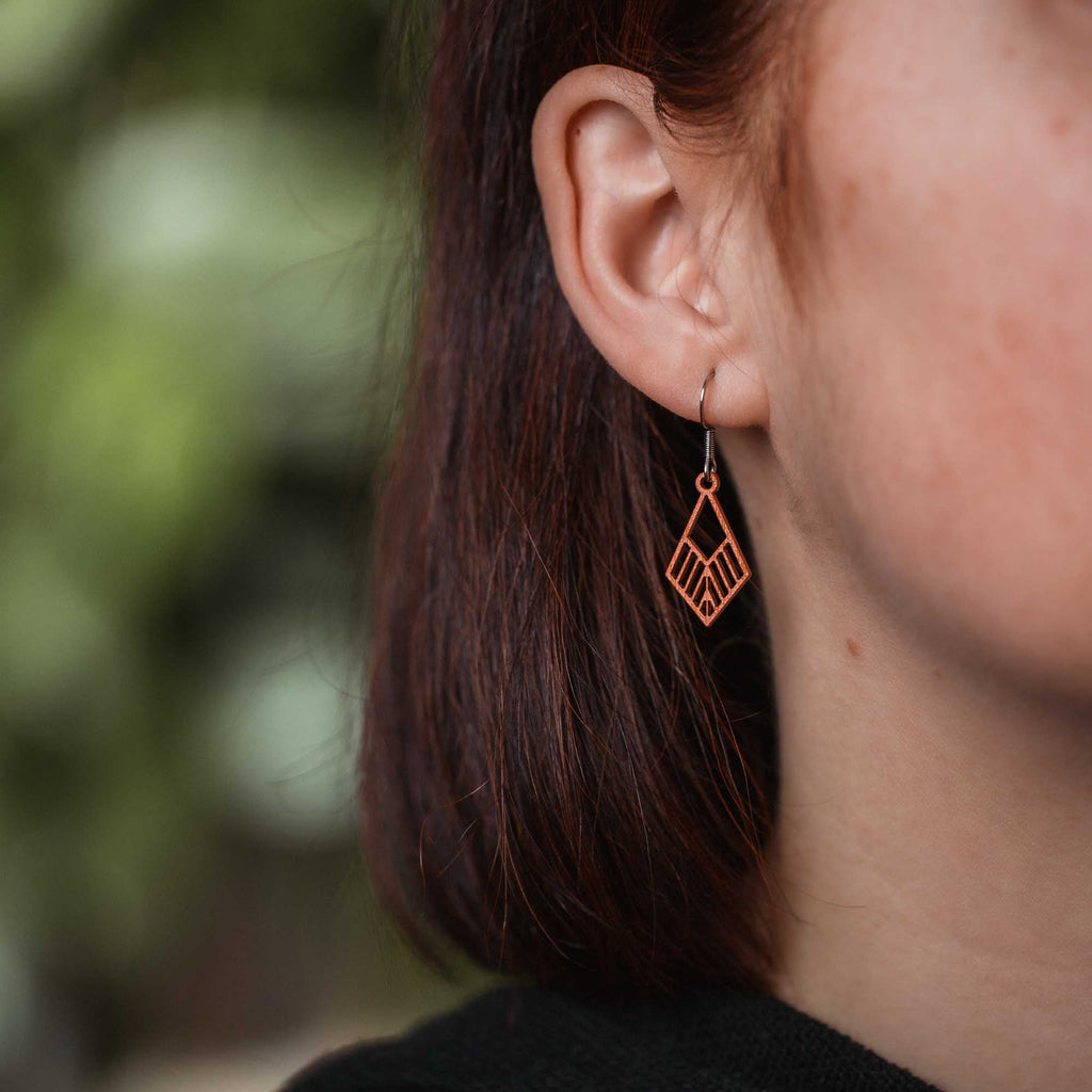 Ohrringe / Ohrhänger aus Holz | Tribe mini