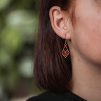 Ohrringe / Ohrhänger aus Holz | Tribe mini