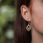 Ohrringe / Ohrhänger aus Holz | Mindful mini