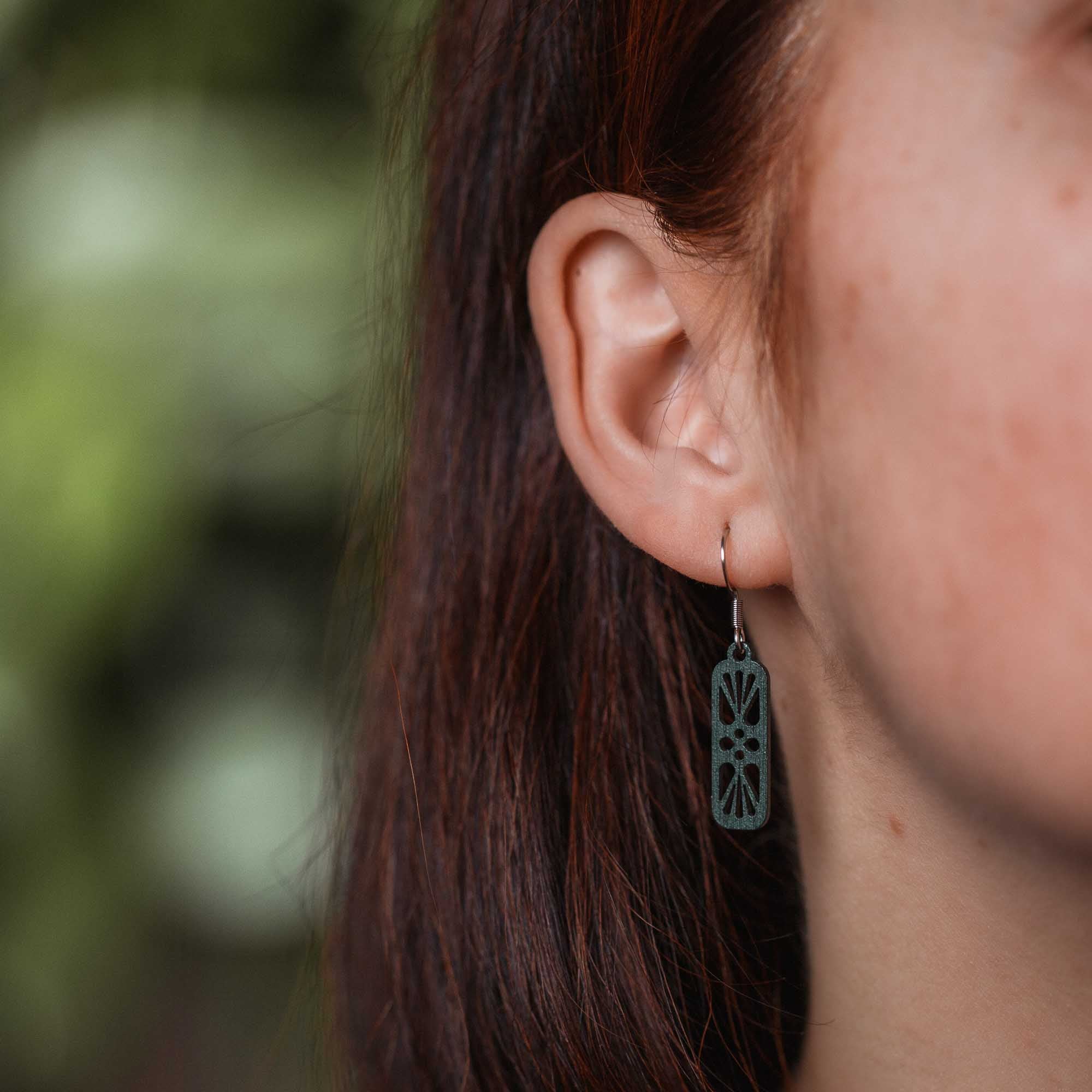 Ohrringe / Ohrhänger aus Holz | Harmony