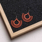 Ohrringe / Ohrhänger aus Holz | Boho