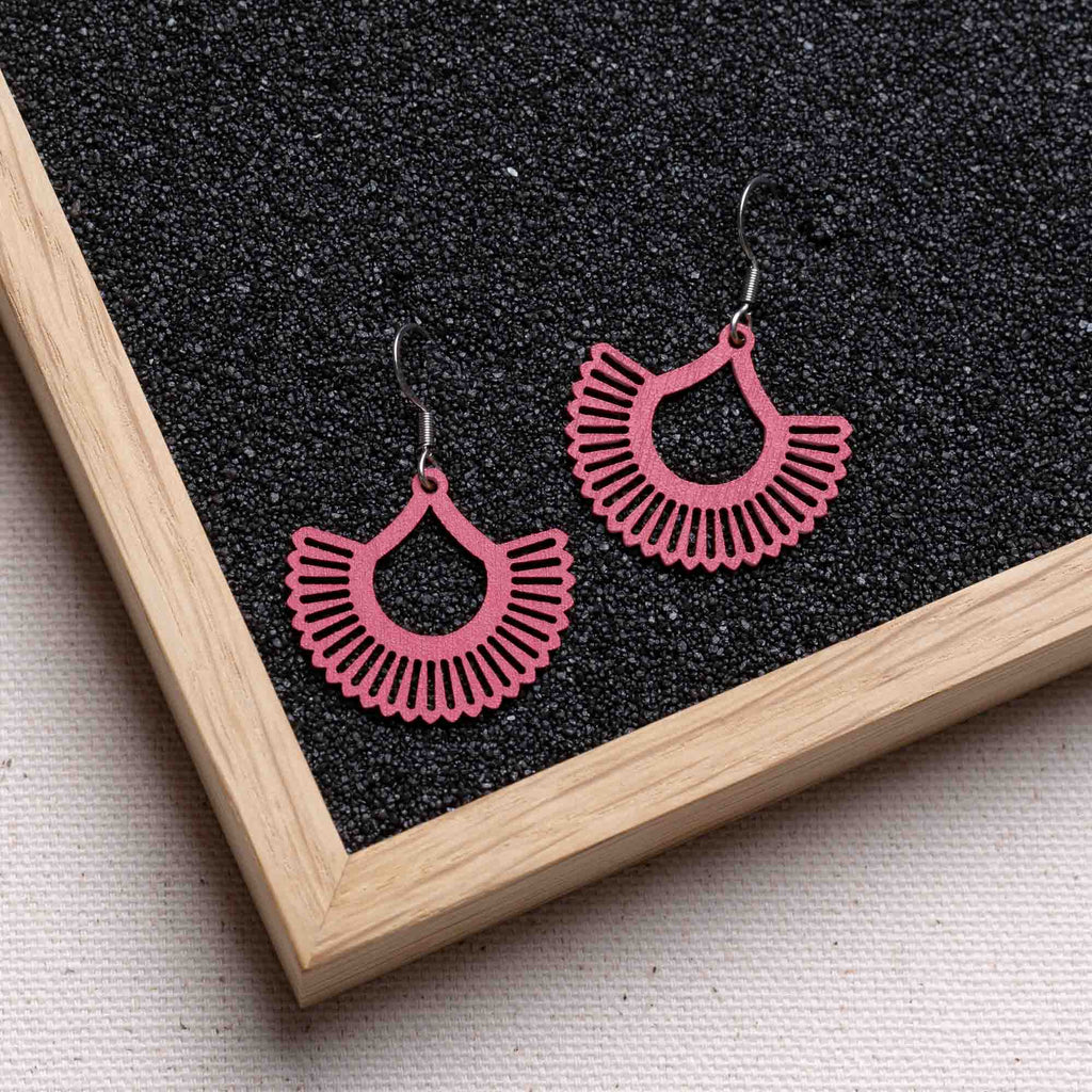 Ohrringe / Ohrhänger aus Holz | Boho