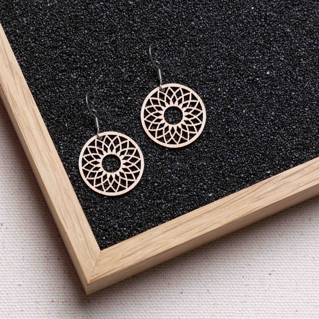 Ohrringe / Ohrhänger aus Holz | Spirit