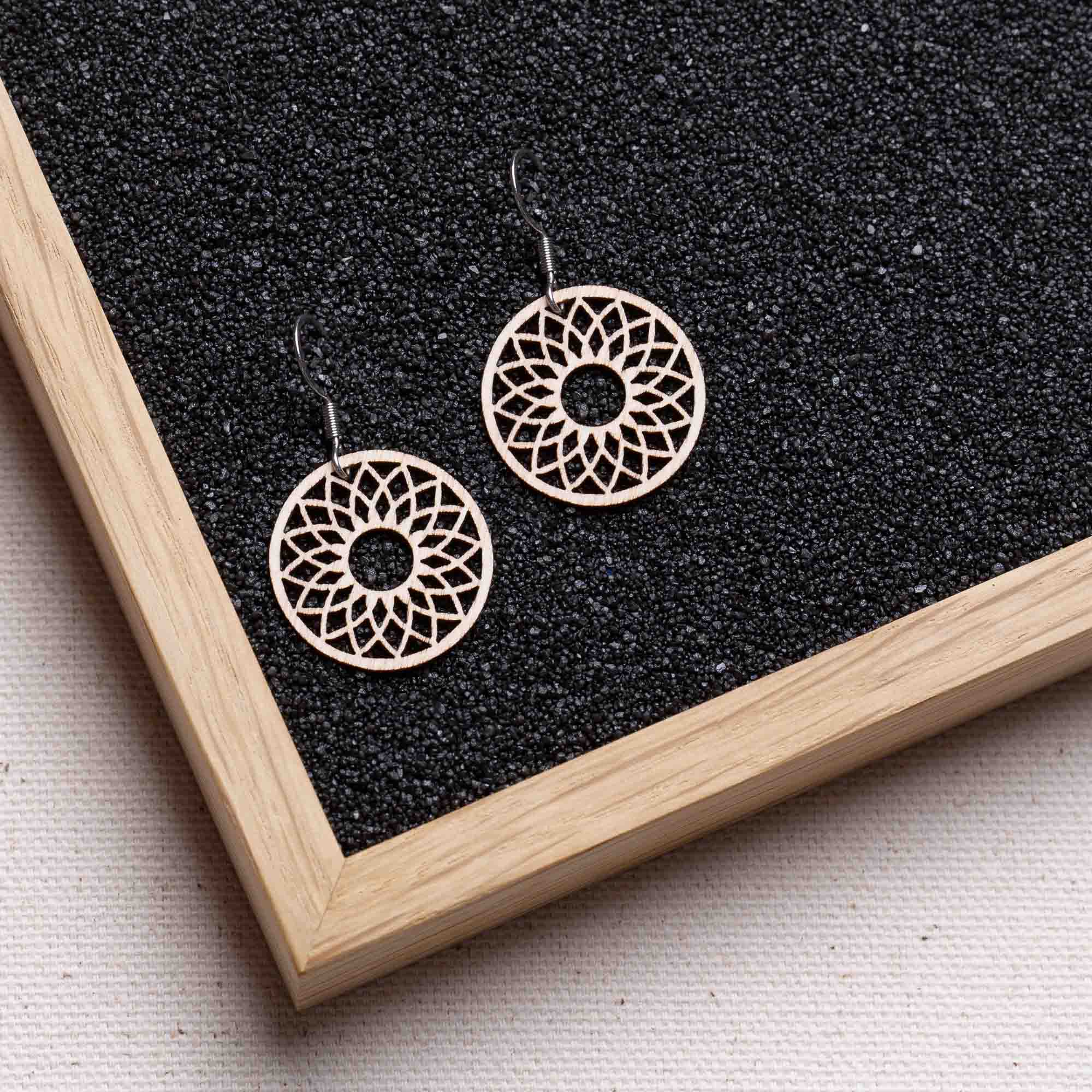 Ohrringe / Ohrhänger aus Holz | Spirit