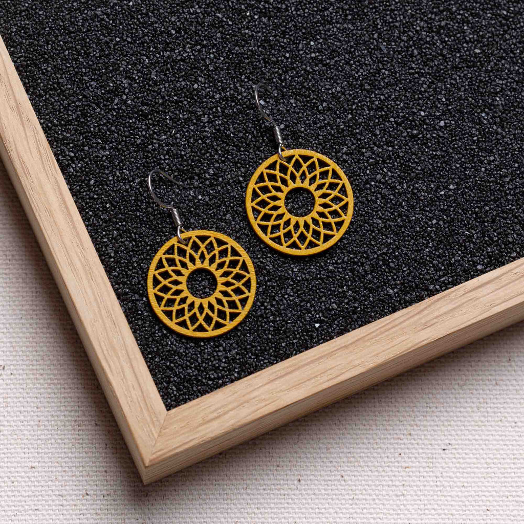 Ohrringe / Ohrhänger aus Holz | Spirit