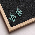 Ohrringe / Ohrhänger aus Holz | Tribal Echo