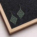 Ohrringe / Ohrhänger aus Holz | Tribal Echo