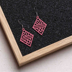 Ohrringe / Ohrhänger aus Holz | Tribal Echo