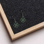 Ohrringe / Ohrhänger aus Holz | Flower mini