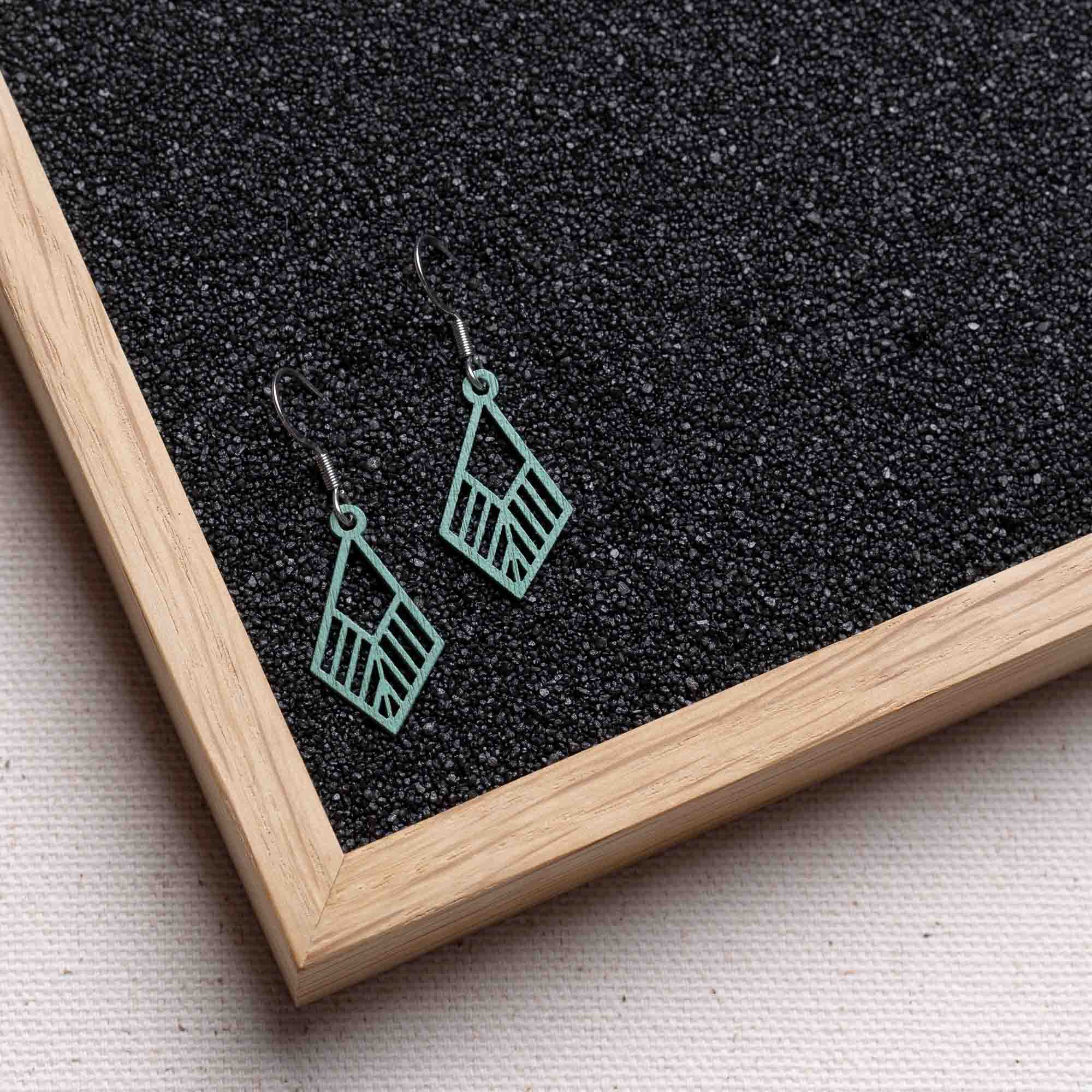 Ohrringe / Ohrhänger aus Holz | Tribe mini