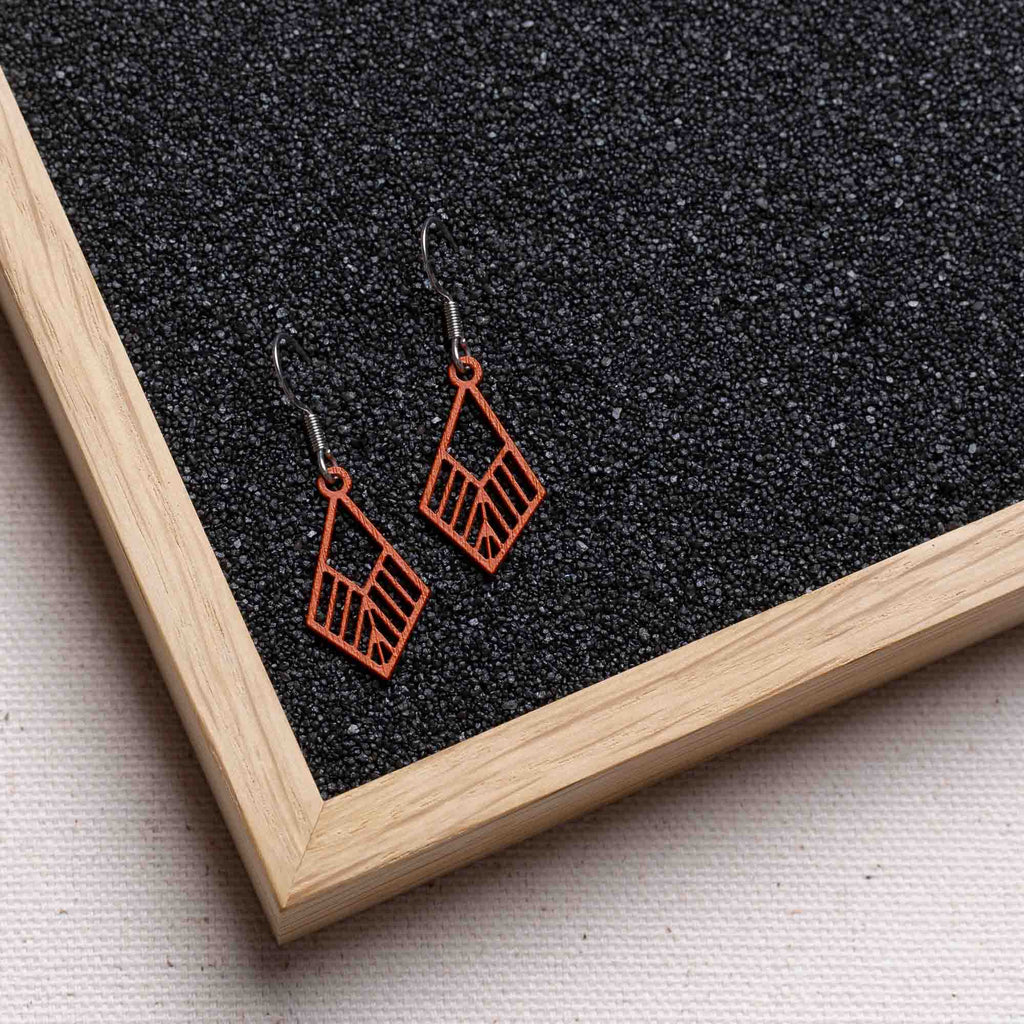 Ohrringe / Ohrhänger aus Holz | Tribe mini