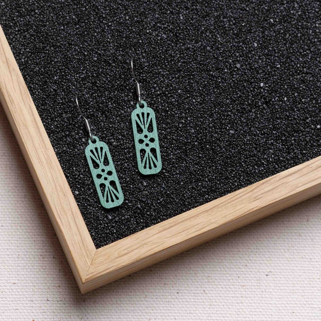 Ohrringe / Ohrhänger aus Holz | Harmony