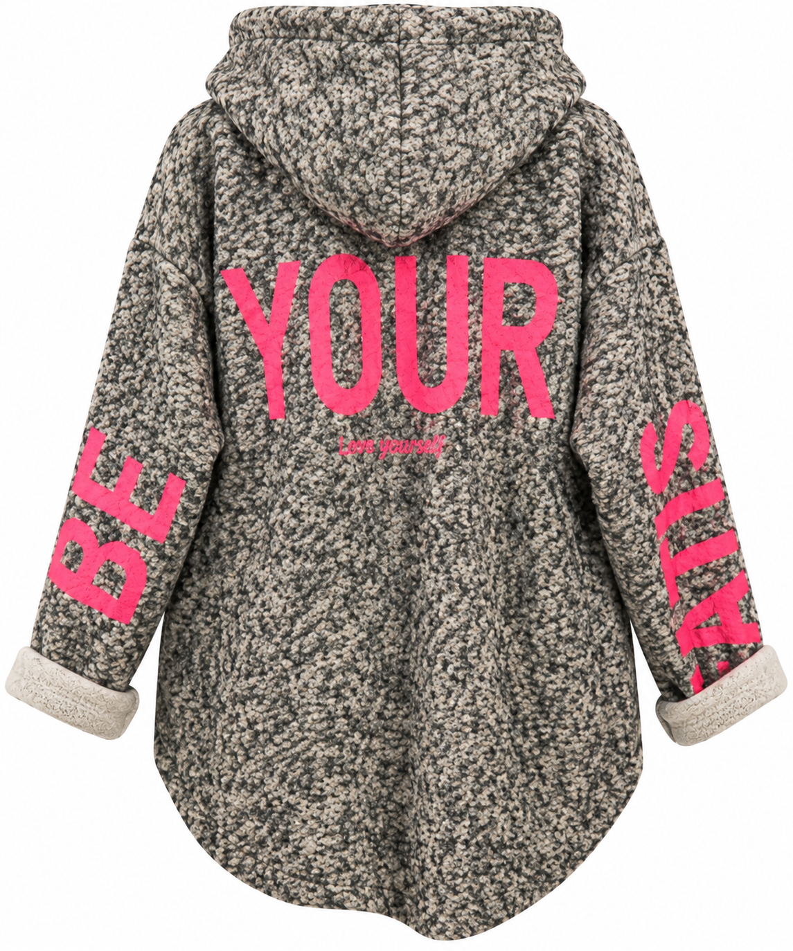 Kuschelige Walkstoff Jacke