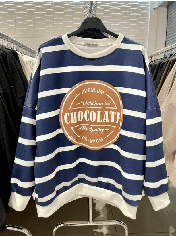 Streifensweaty im Maritimen Style