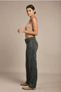 Toxik3 - Straight Jeans im Used-Look – High Waist & bequemer Stretch - Trendy Fashion