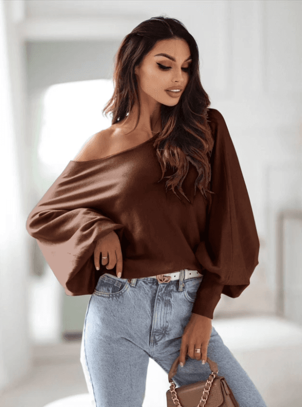 Langer Wohlfühl-Pullover mit lockerer Passform – bequem & vielseitig