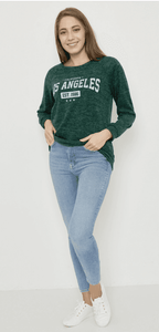 Kuscheliger Sweaty Damen Frontansicht – weiche Qualität & bequeme Passform