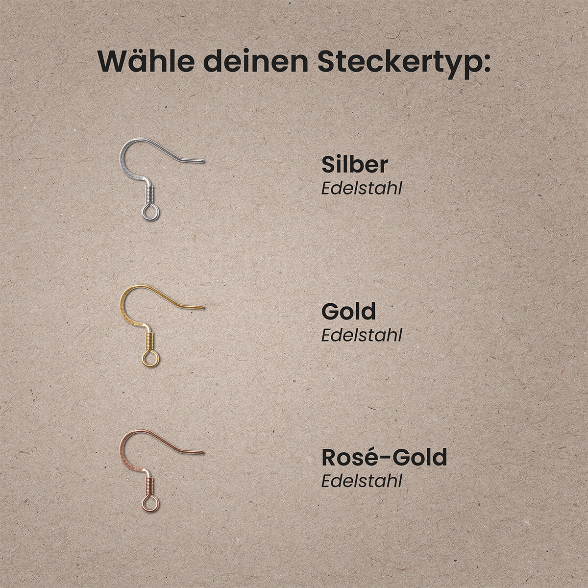 Ohrringe / Ohrhänger aus Holz | Tribe