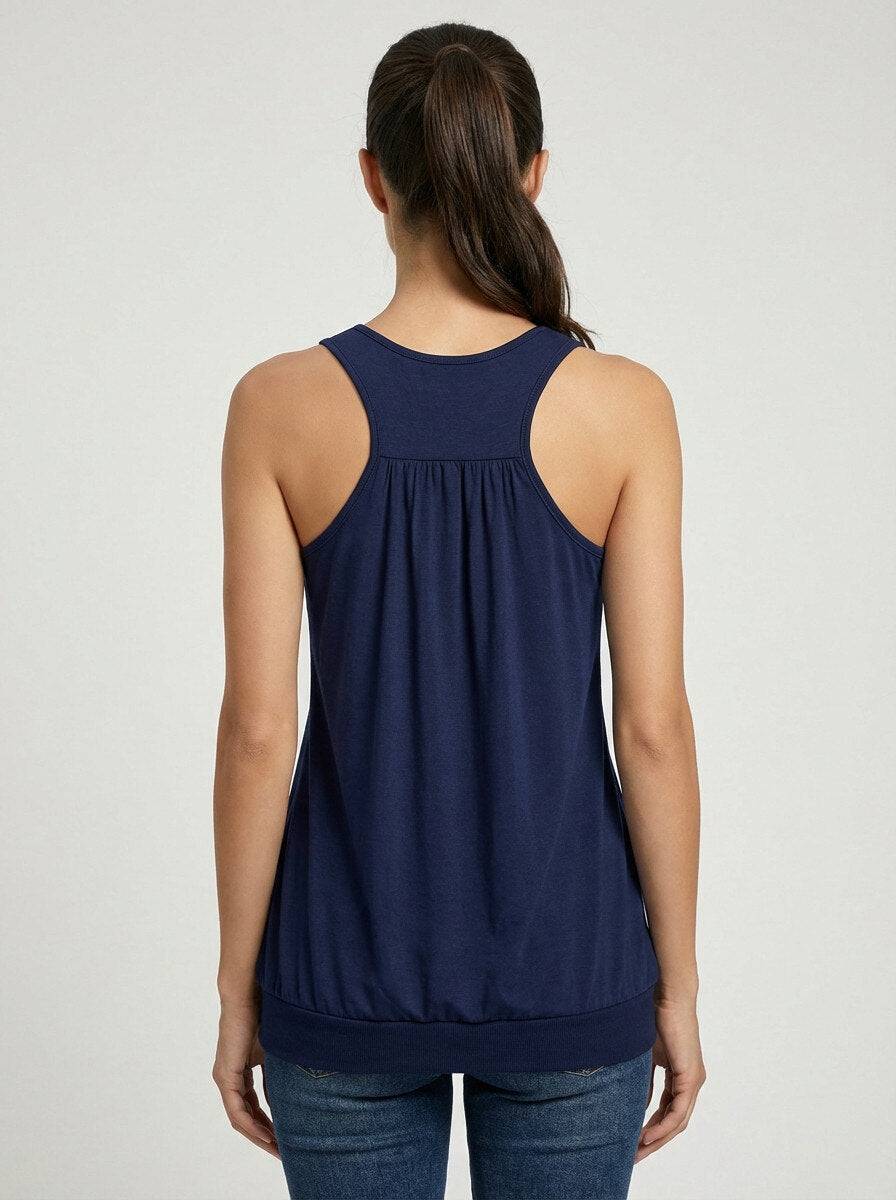 Damen Tanktop Frontansicht – modernes Design & angenehmes Material
