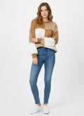 Eleganter Damen Rundhals-Pullover – weich, zeitlos & vielseitig kombinierbar