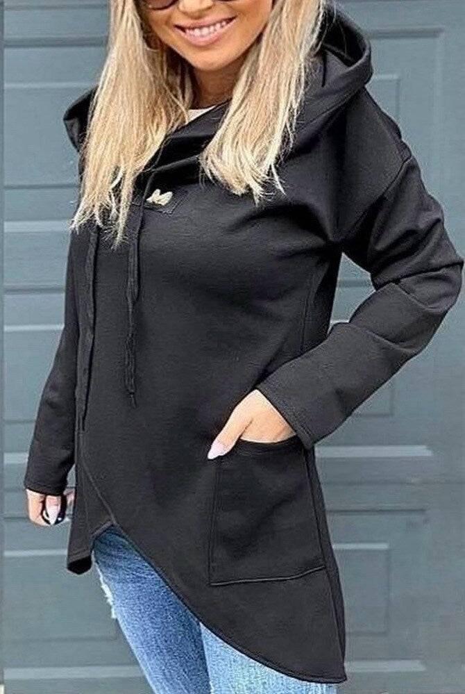 Damen Kapuzenpullover Lässig – Bequemer moderner Hoodie für Freizeit & Alltag