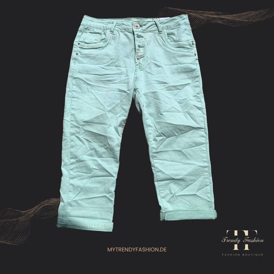 Jewelly Baggy Jeans - Mint - Trendy Fashion