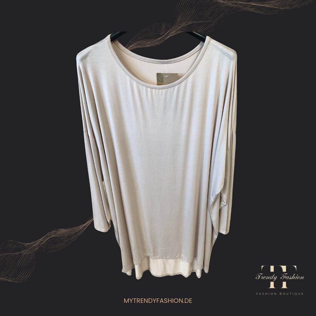 Long Basic Shirt - Uni - Trendy Fashion