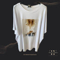 Damen Shirt Frauenmotiv – Klassisches Baumwollshirt mit weiblichem Design