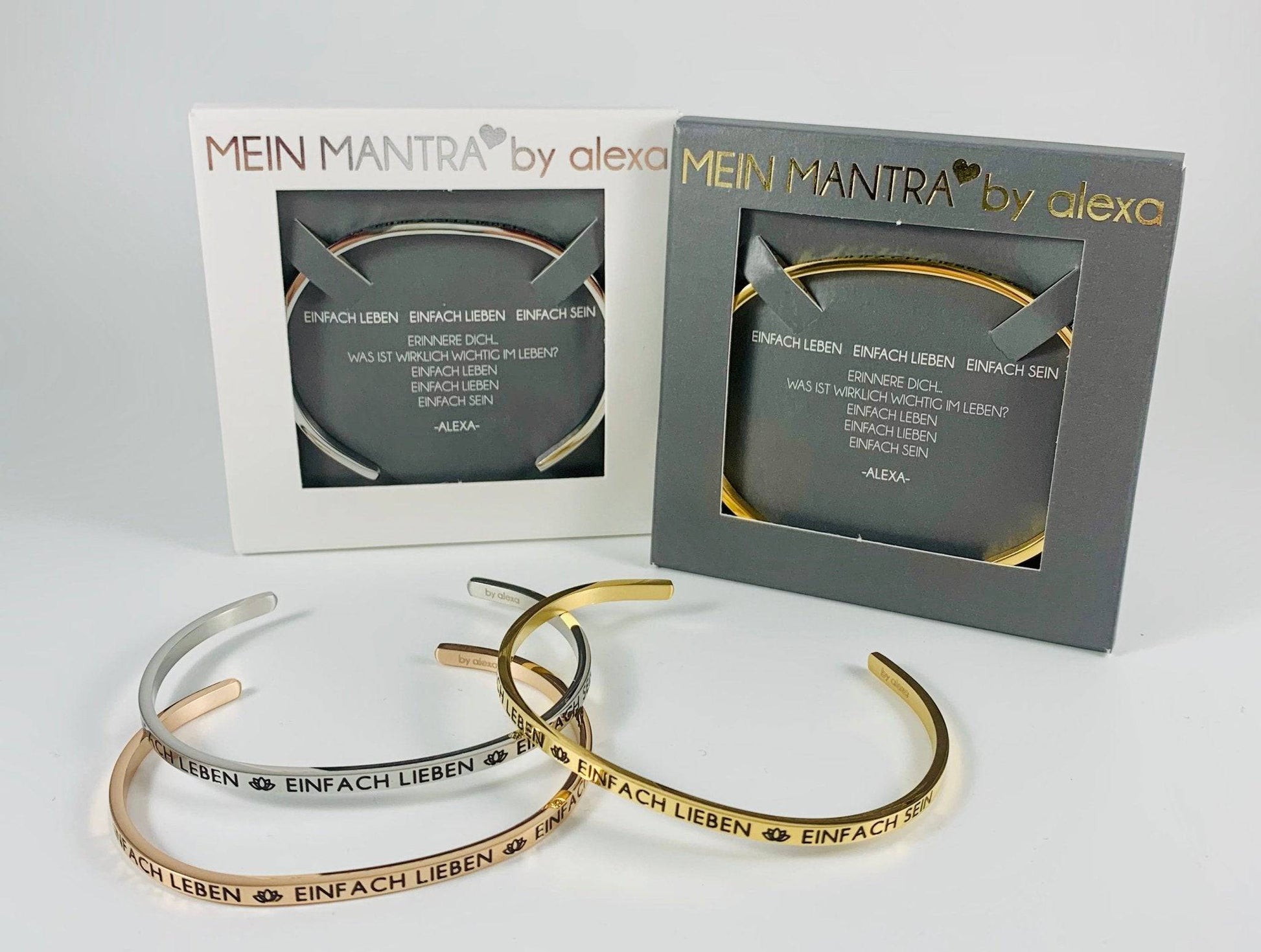 Mein MANTRA - EINFACH LEBEN EINFACH LIEBEN EINFACH SEIN - Trendy Fashion